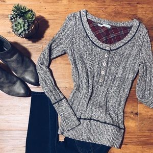 Maurice’s Medium Grey Knit Sweater